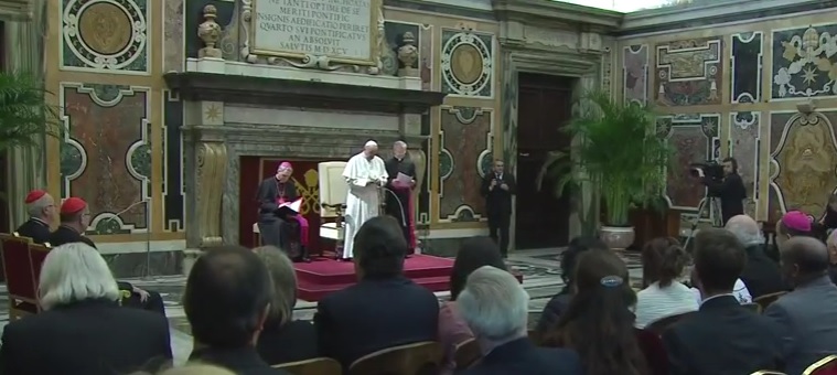 Papa Francesco riceve le organizzazioni che partecipano al VI Forum su Migrazione e Pace