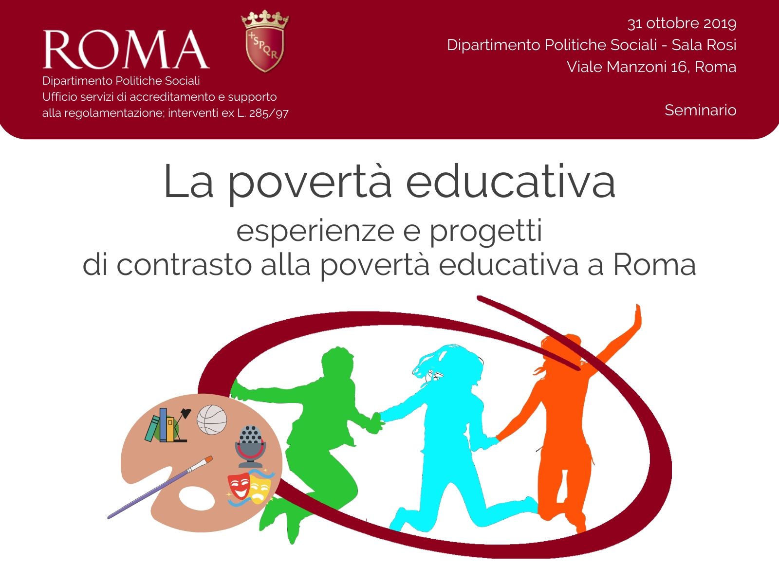 Il seminario sui progetti per il contrasto della povertà educativa