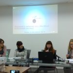 Ilaria Graziano, Cecilia Stajano e Ilaria Gaudiello di Fondazione Mondo Digitale